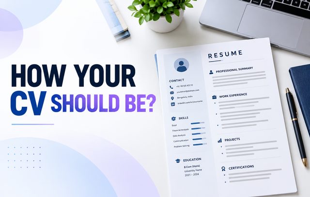 Cover image for HOW YOUR CV SHOULD BE?